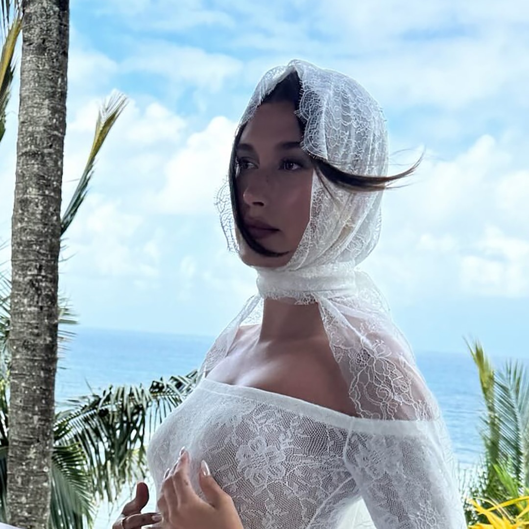 Pregnant Hailey Bieber Shares Beind-the-Scenes Maternity Shoot Picture Pregnant Hailey Bieber Shares Beind-the-Scenes Maternity Shoot Picture