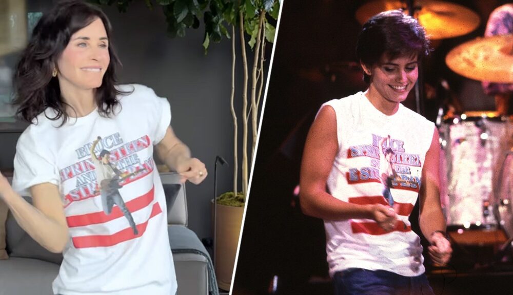 Courteney Cox Recreates Bruce Springsteen Video For TikTok Development