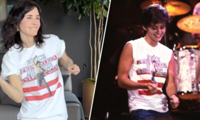 Courteney Cox Recreates Bruce Springsteen Video For TikTok Development
