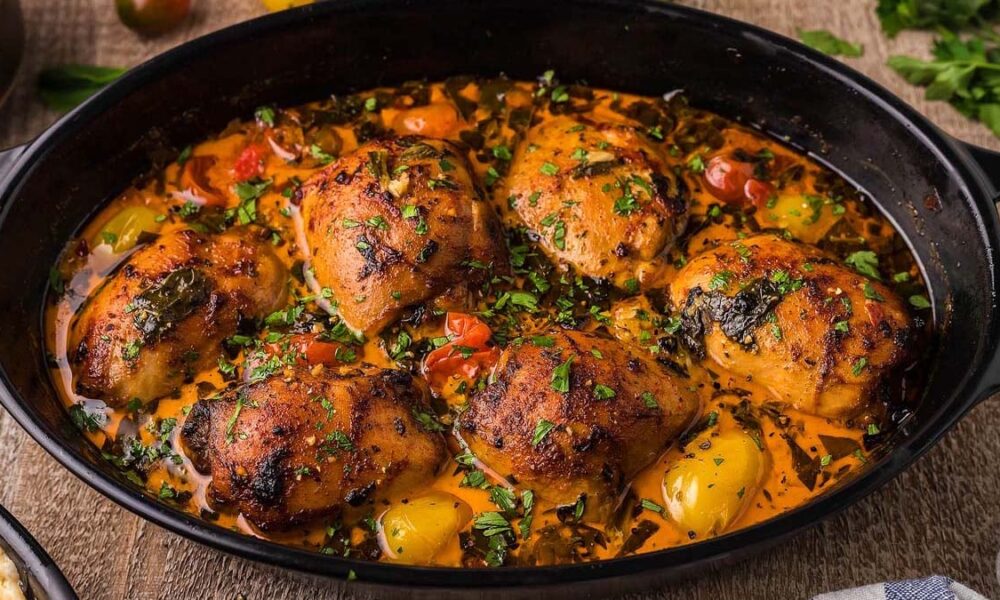 Creamy Lemon Hen Thighs – xoxoBella