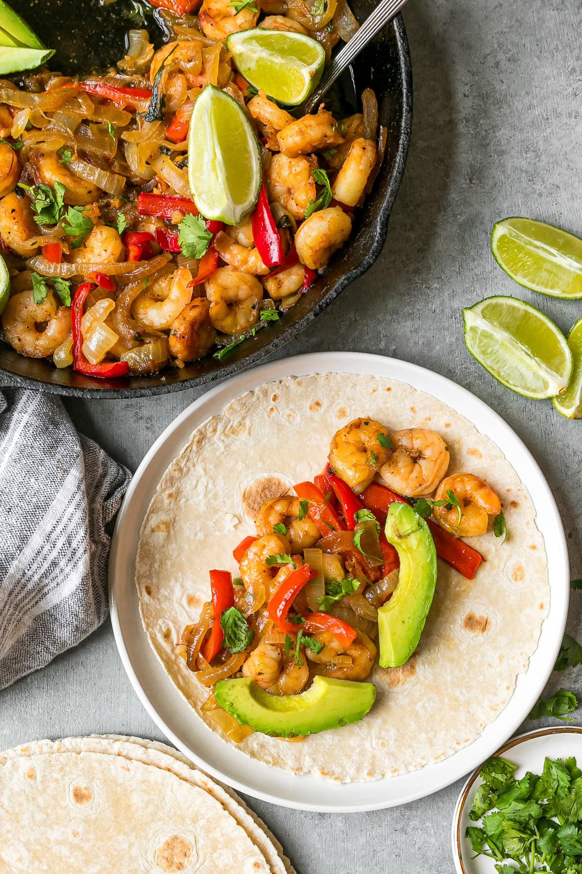 Shrimp Fajitas – Skinnytaste Shrimp Fajitas – Skinnytaste