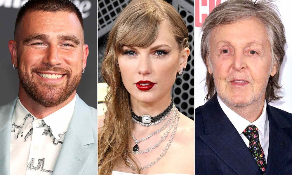 Jimmy Kimmel Marveled at Paul McCartney’s Occasion with Taylor Swift and Travis Kelce