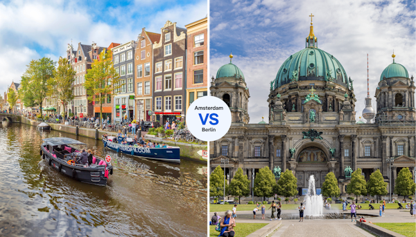 Amsterdam vs Berlin: which is finest for a European metropolis break?