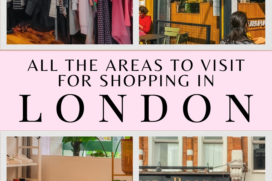 The Greatest Buying Areas in London from Charity to Souvenirs and Luxurious