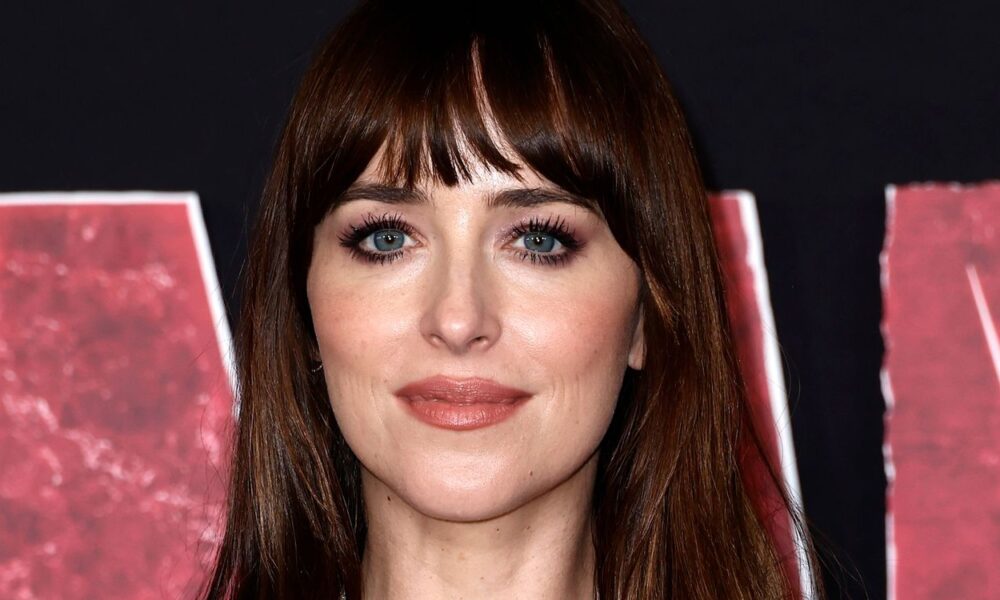 See Dakota Johnson’s Sheer Skirt and Prime