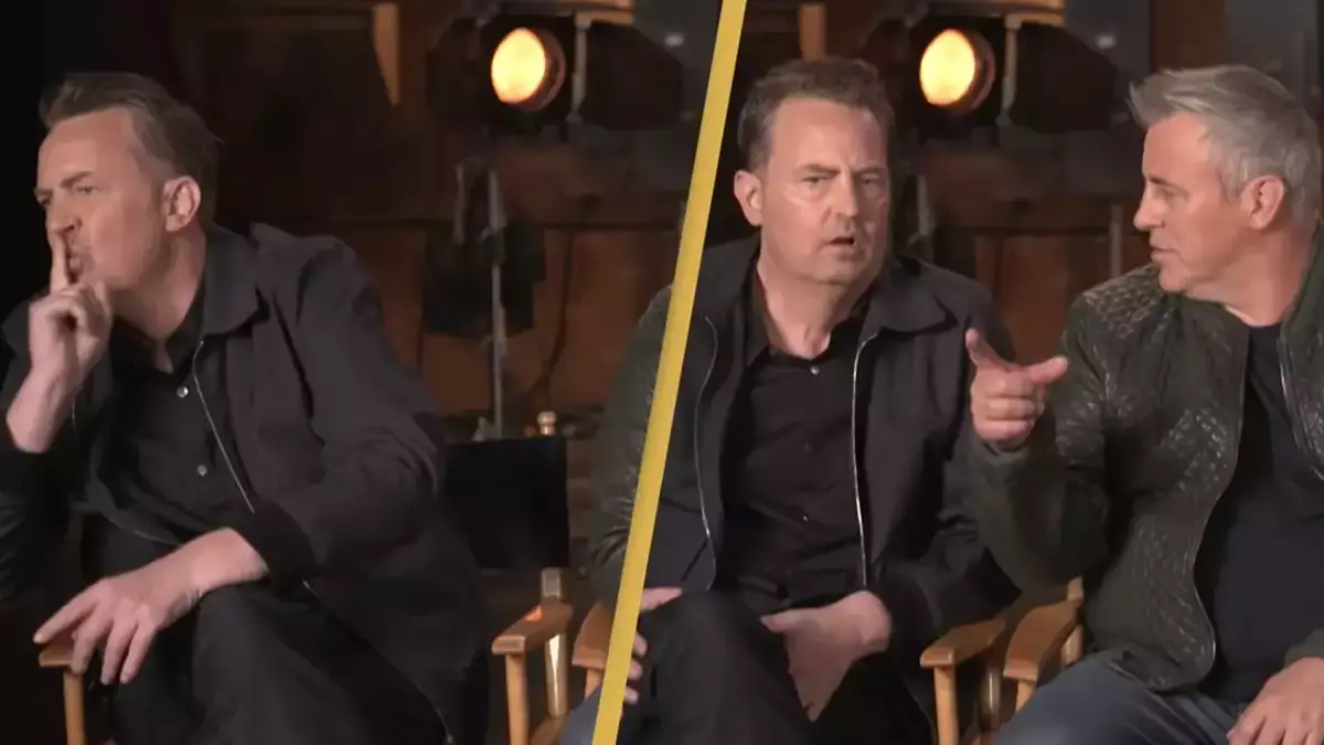 Followers reward Matt LeBlanc for having Matthew Perry’s again throughout interview Followers reward Matt LeBlanc for having Matthew Perry’s again throughout interview