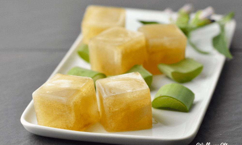 Natural Sunburn Soothing Ice Cubes