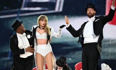 Watch Travis Kelce Be part of Taylor Swift on Stage for the First Time Ever