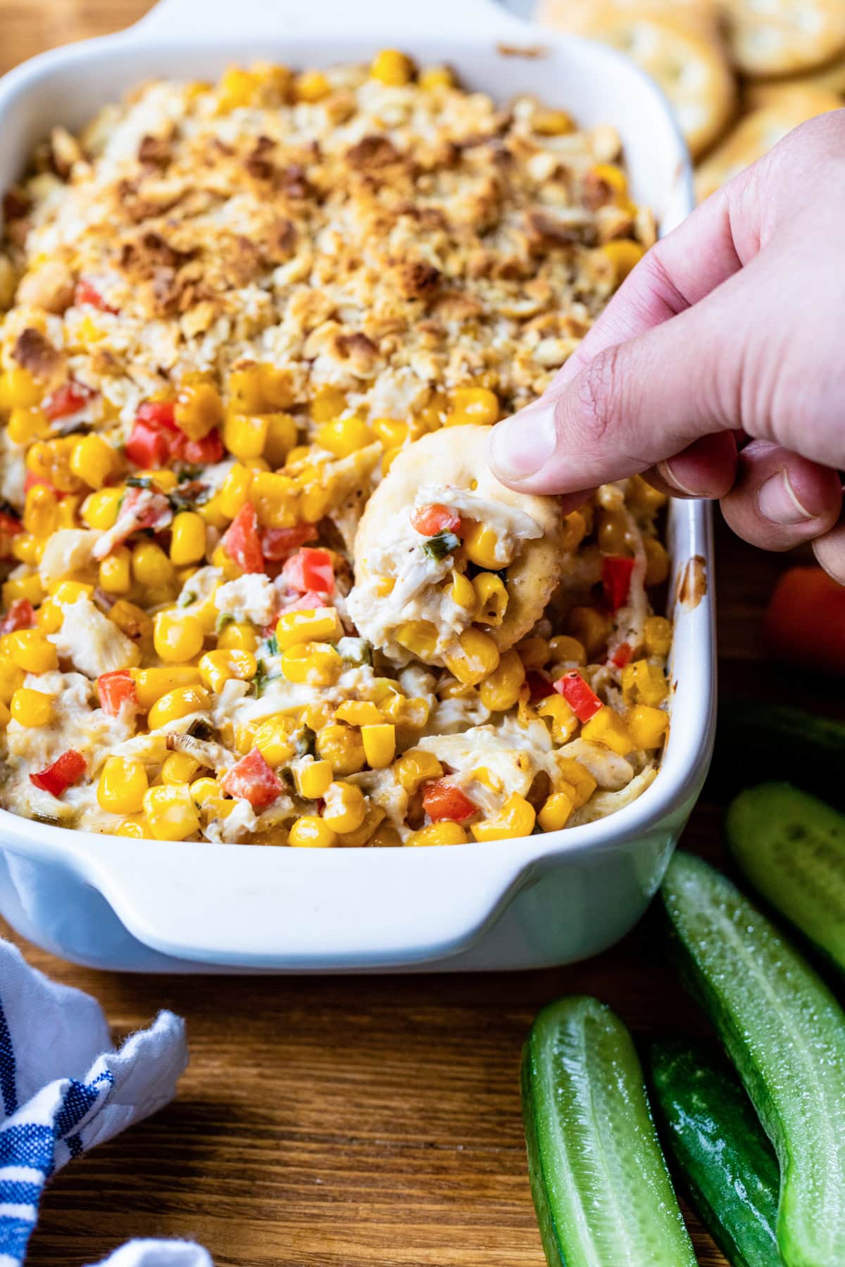 Sizzling Crab Dip – Skinnytaste