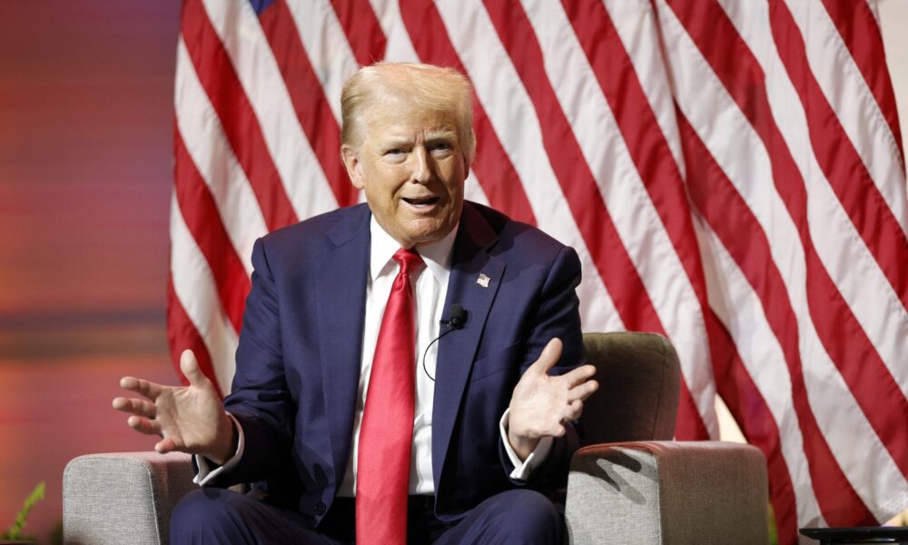 Donald Trump Questions Kamala Harris’ Biracial Id At NABJ