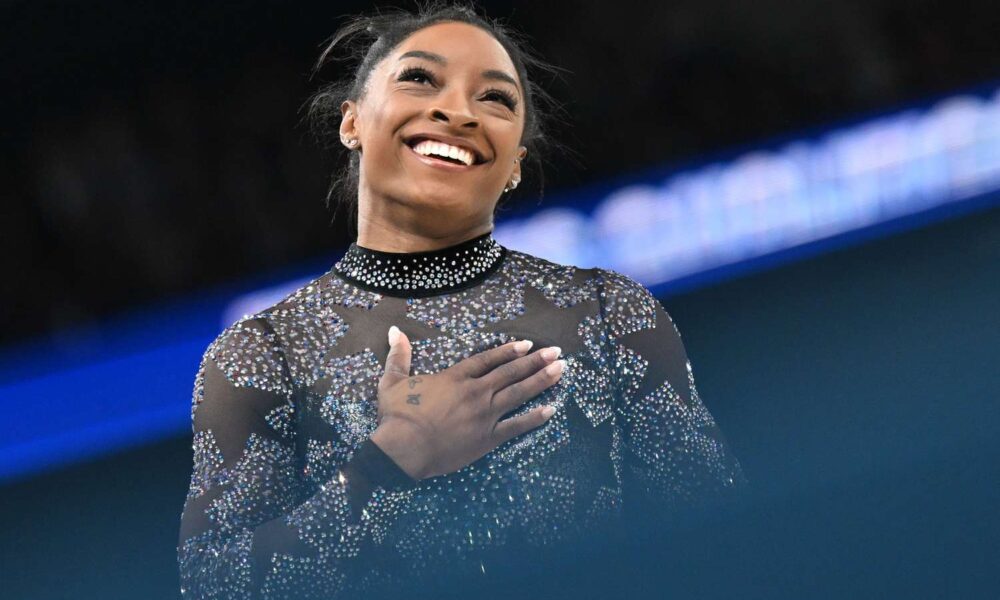 Simone Biles Has Ankle Damage However Leads All-Round Standings in Olympics {Qualifications}