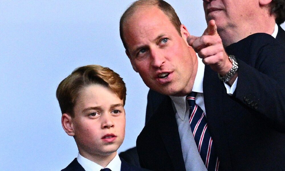 Prince George look at Euros last sparks complaints