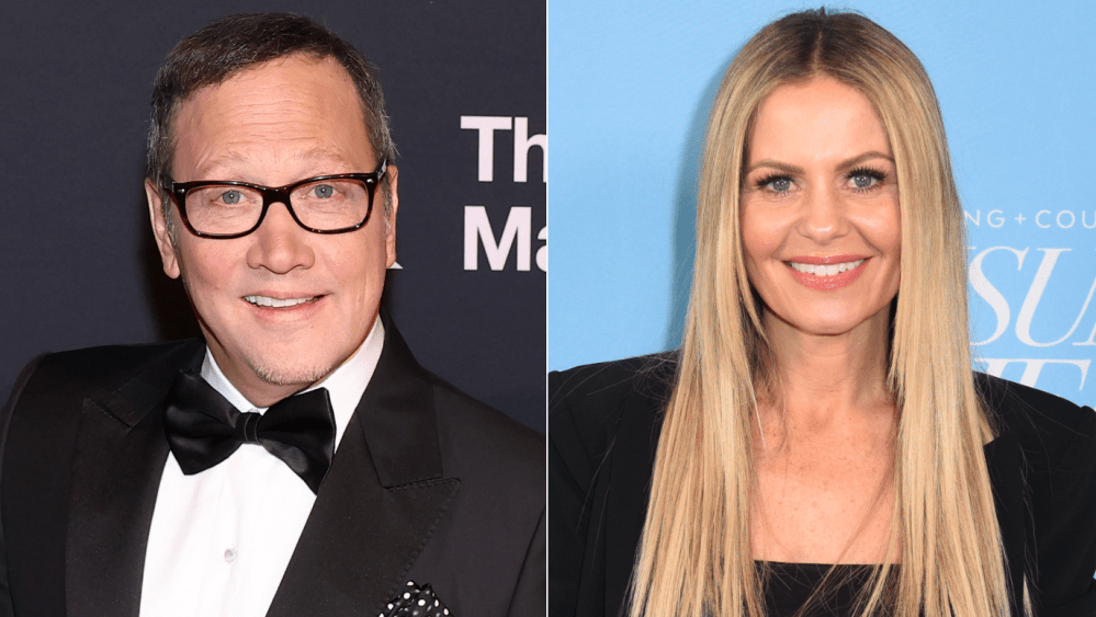 Rob Schneider, Candace Cameron Bure Slam Olympics for Final Supper Tableau