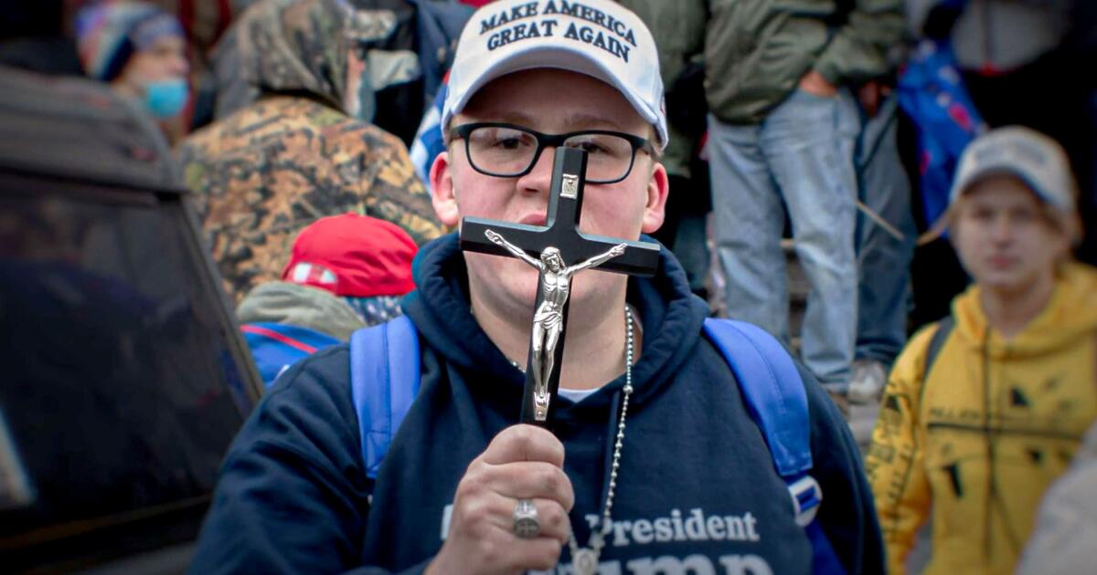Christian nationalism is rising as an overt risk to democracy Christian nationalism is rising as an overt risk to democracy