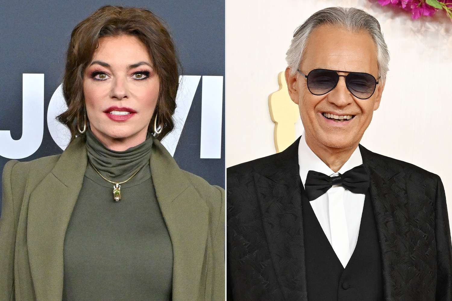 Shania Twain Duets with Andrea Bocelli in Tuscany: Watch