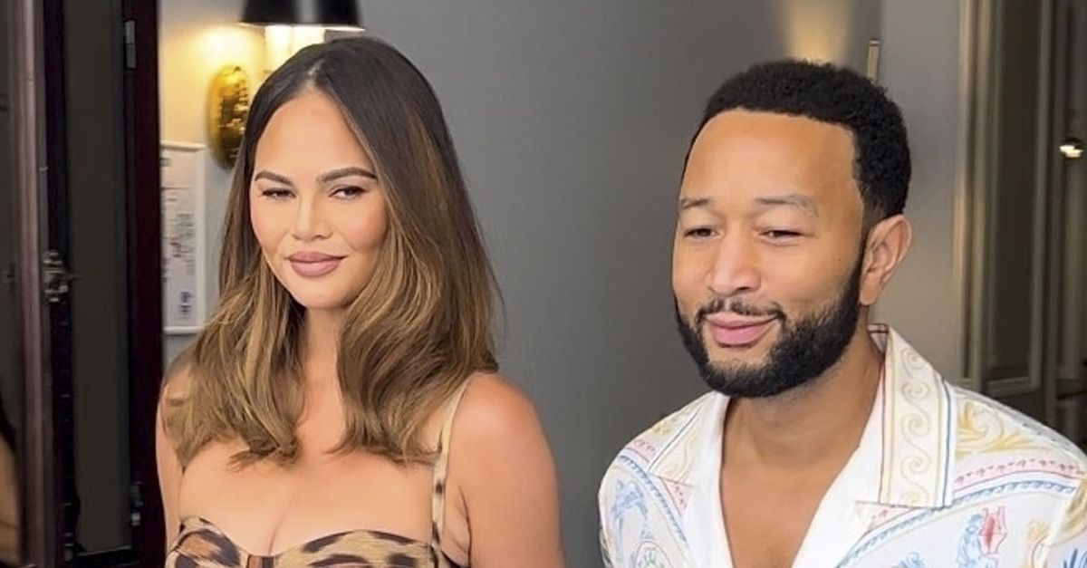 Chrissy Teigen Wore Fall’s Most Maximalist Costume Pattern