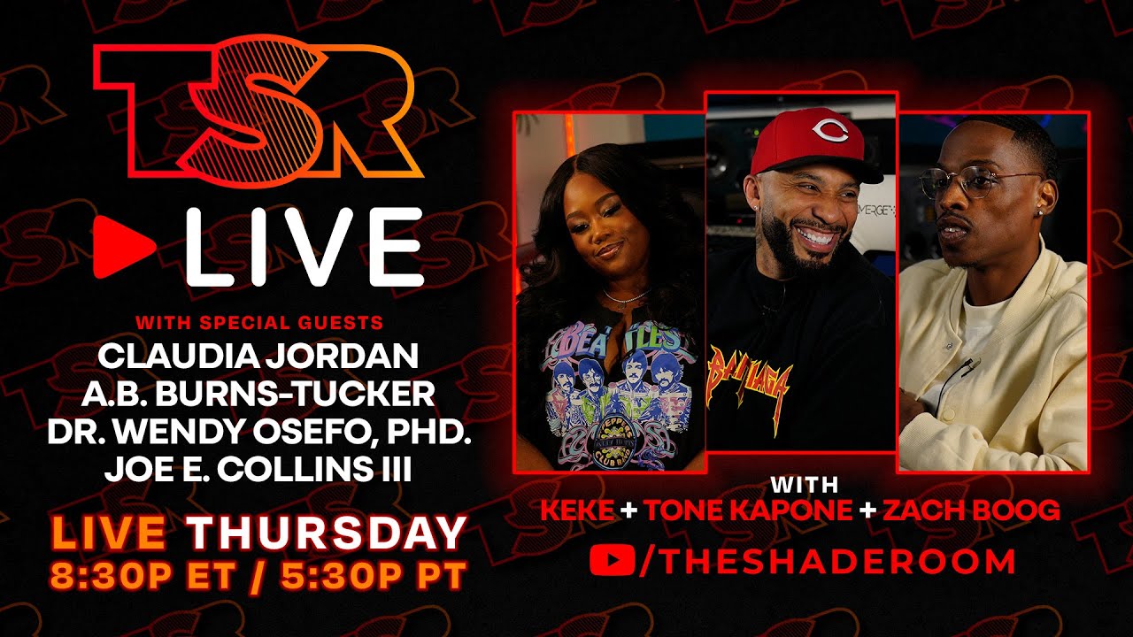TSR Stay with Claudia Jordan, A.B. Burns, Wendy Osefo, and Joe E. Collins III