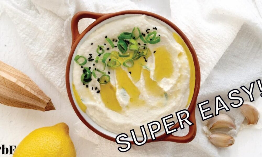 Home made Lima Bean Dip