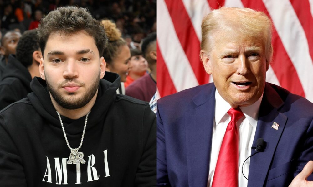 Adin Ross Provides Trump a Rolex and Cybertruck in Livestream Interview