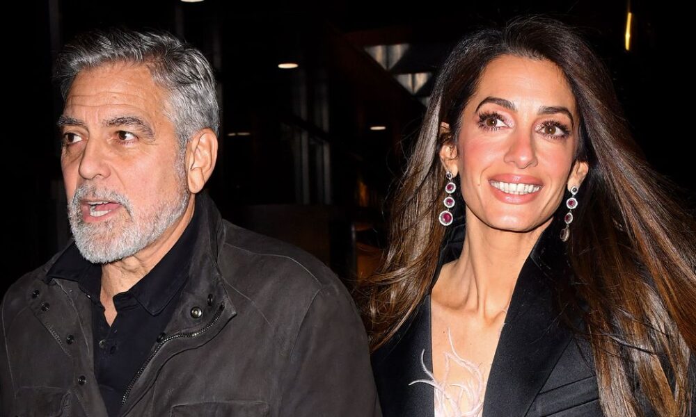 Amal Clooney Simply Wore a Bridal-Worthy Robe in Lake Como