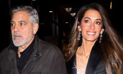 Amal Clooney Simply Wore a Bridal-Worthy Robe in Lake Como