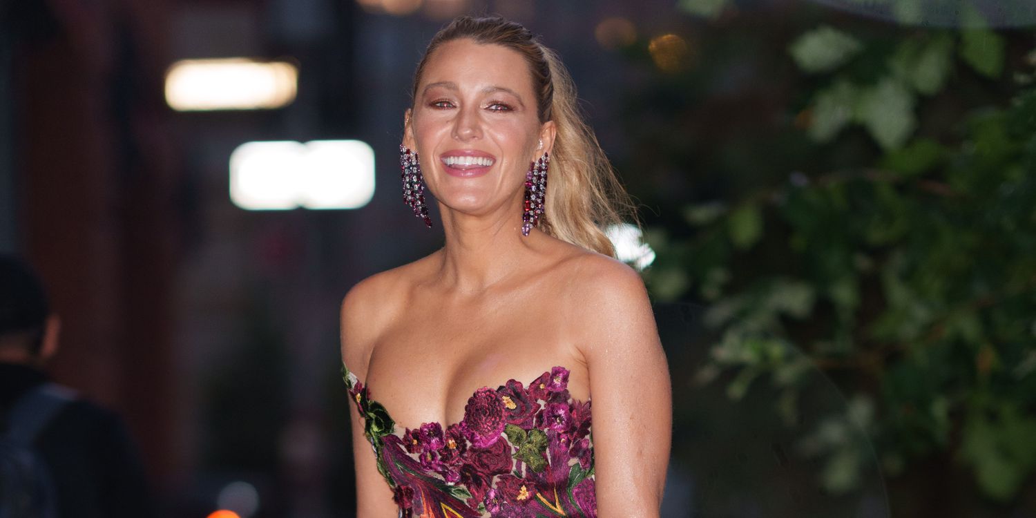 Blake Full of life Wore 4 Whimsical Floral Outfits in 24 Hours