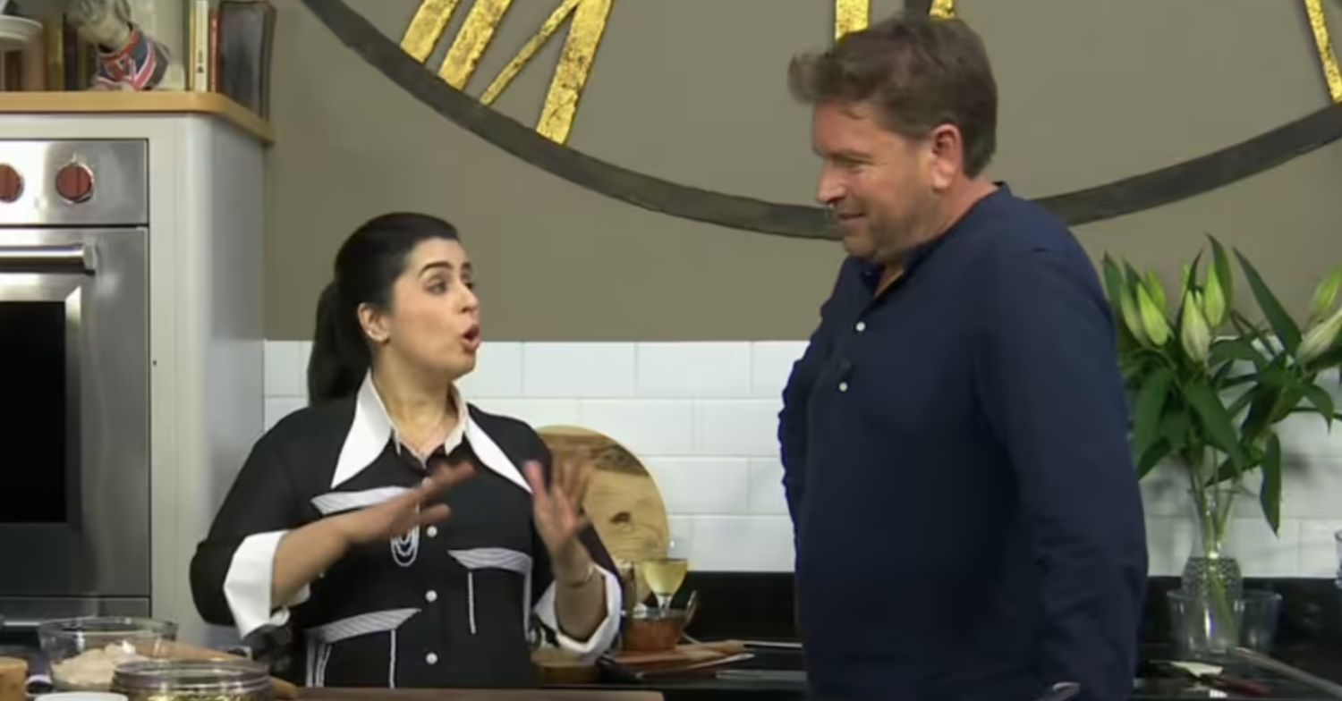 James informed off by chef on air James informed off by chef on air