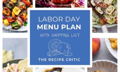 Labor Day Menu Plan | The Recipe Critic