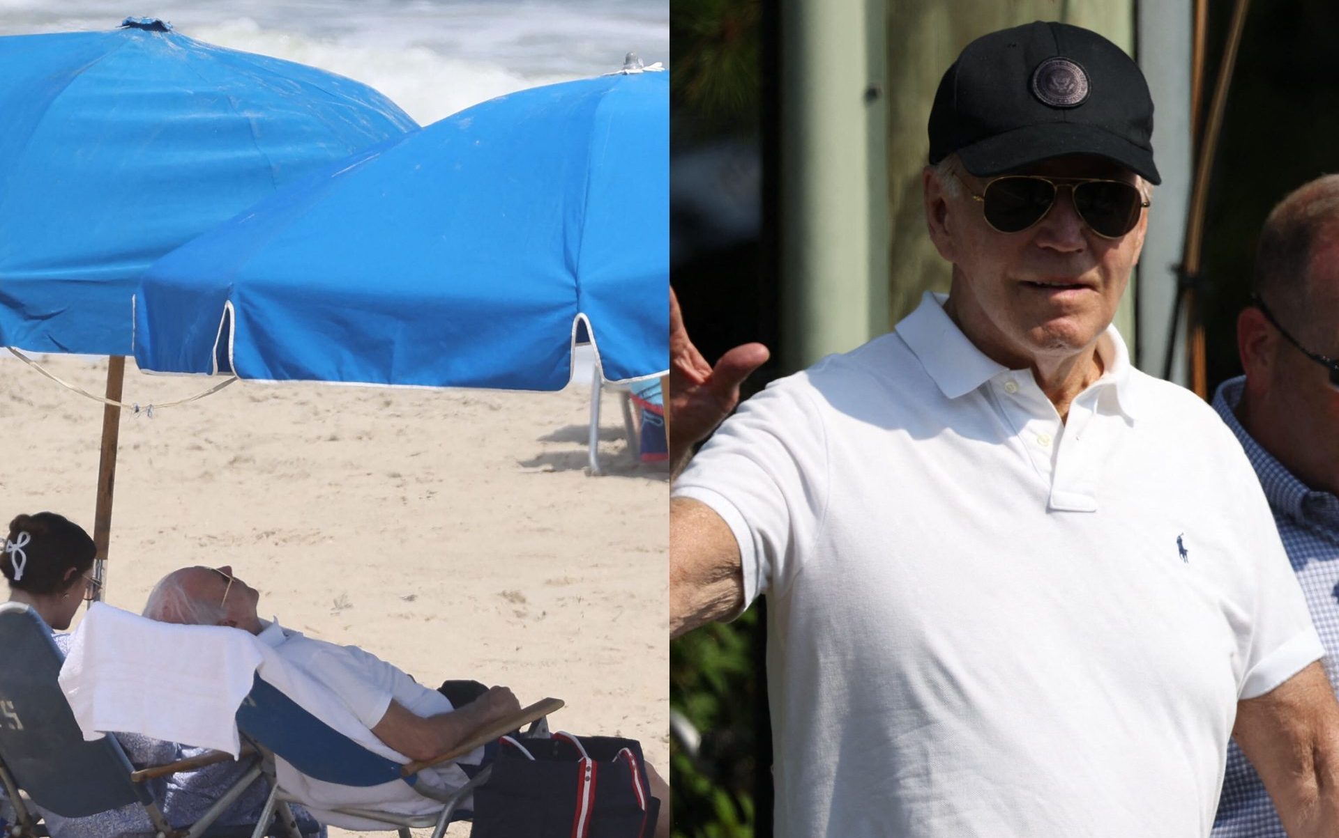 President Joe Biden Enjoys Seaside Day In Delaware (Photographs) President Joe Biden Enjoys Seaside Day In Delaware (Photographs)