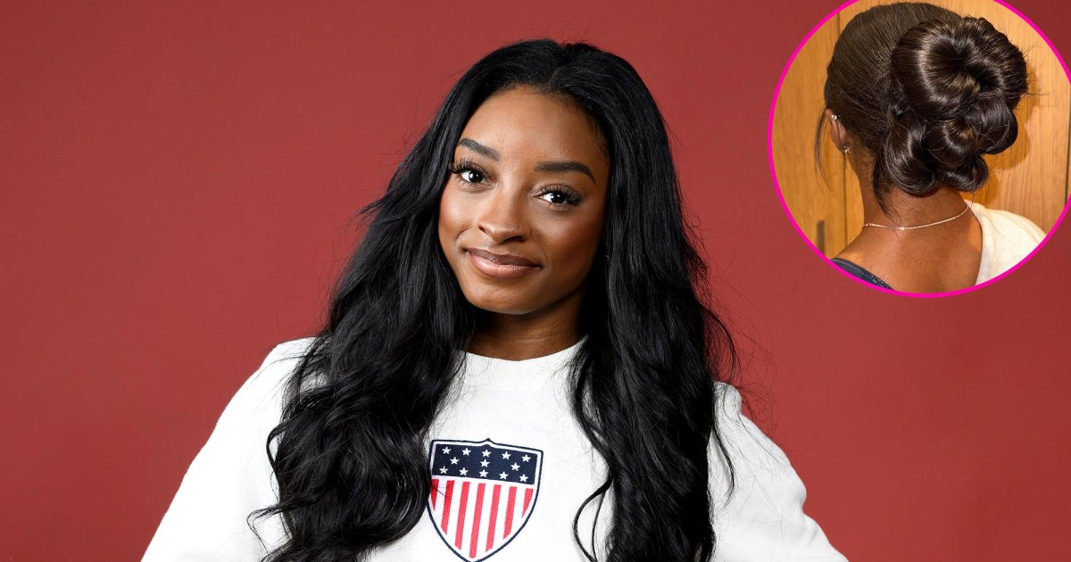 Simone Biles Reveals Off Elegant Updo Whereas Searching for Birkin Bag