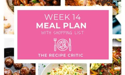 Weekly Meal Plan #14 | The Recipe Critic