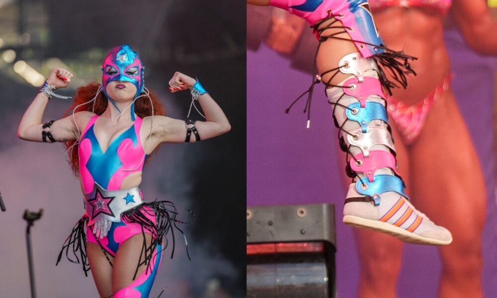 Chappell Roan Owns the Stage in Colourful Adidas at Lollapalooza 2024 – Footwear Information