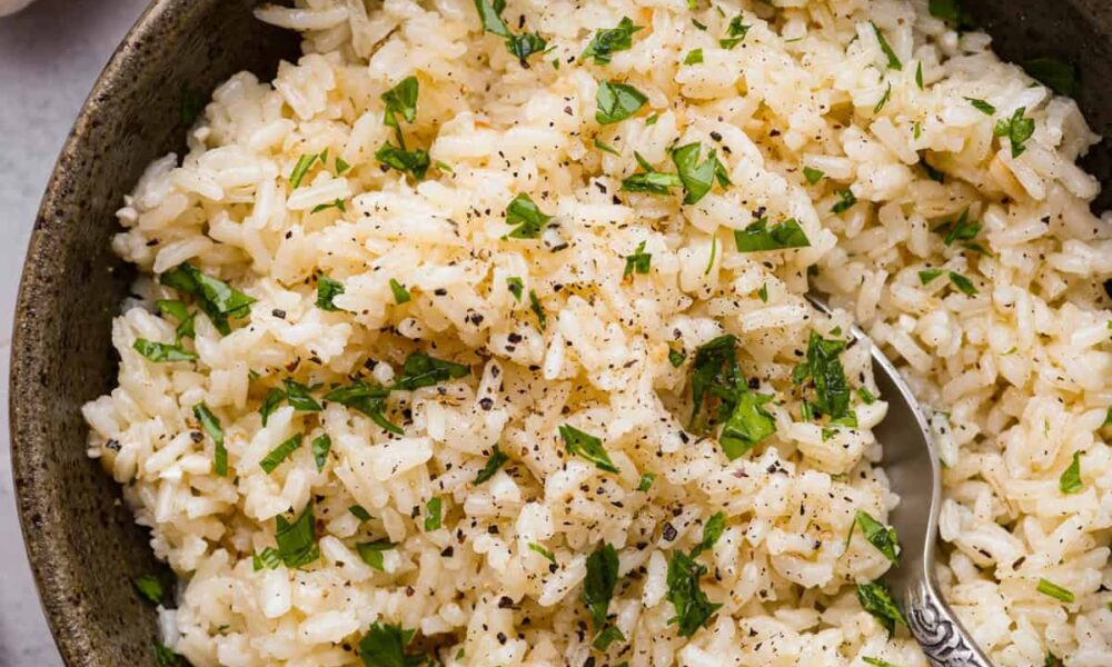Garlic Butter Rice | The Recipe Critic
