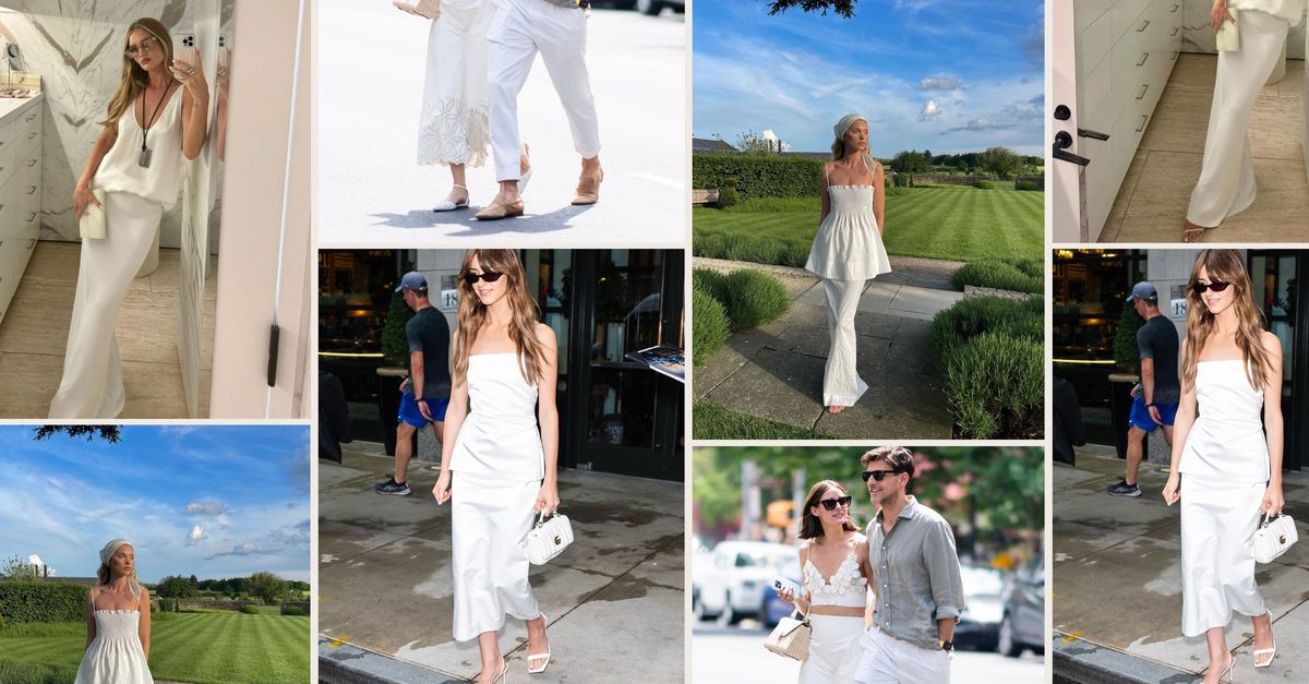 A White-Skirt Co-Ord Is the Best Technique to Look Elegant in An Instantaneous A White-Skirt Co-Ord Is the Best Technique to Look Elegant in An Instantaneous