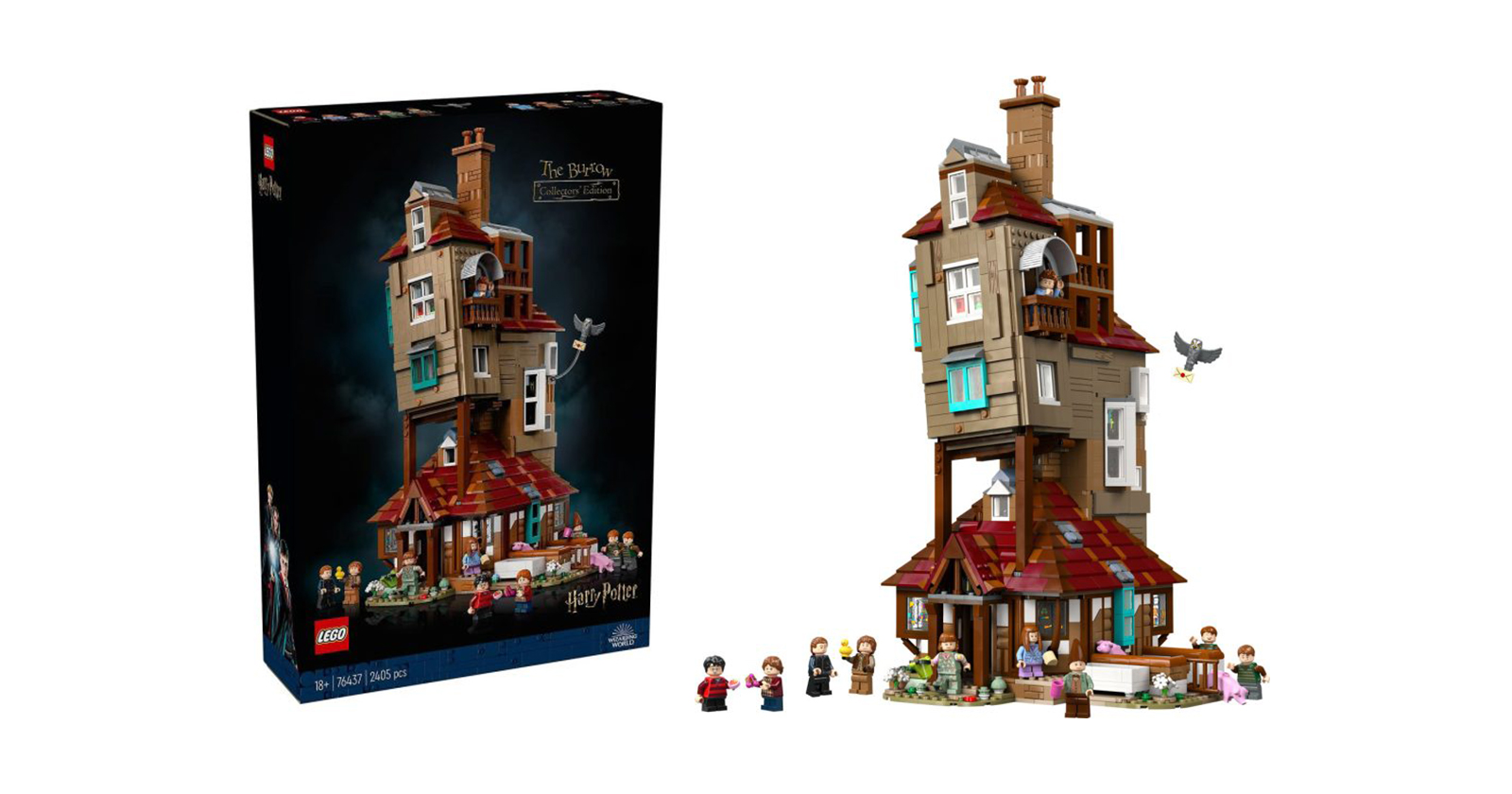 LEGO Harry Potter The Burrow Collector’s Version set formally revealed
