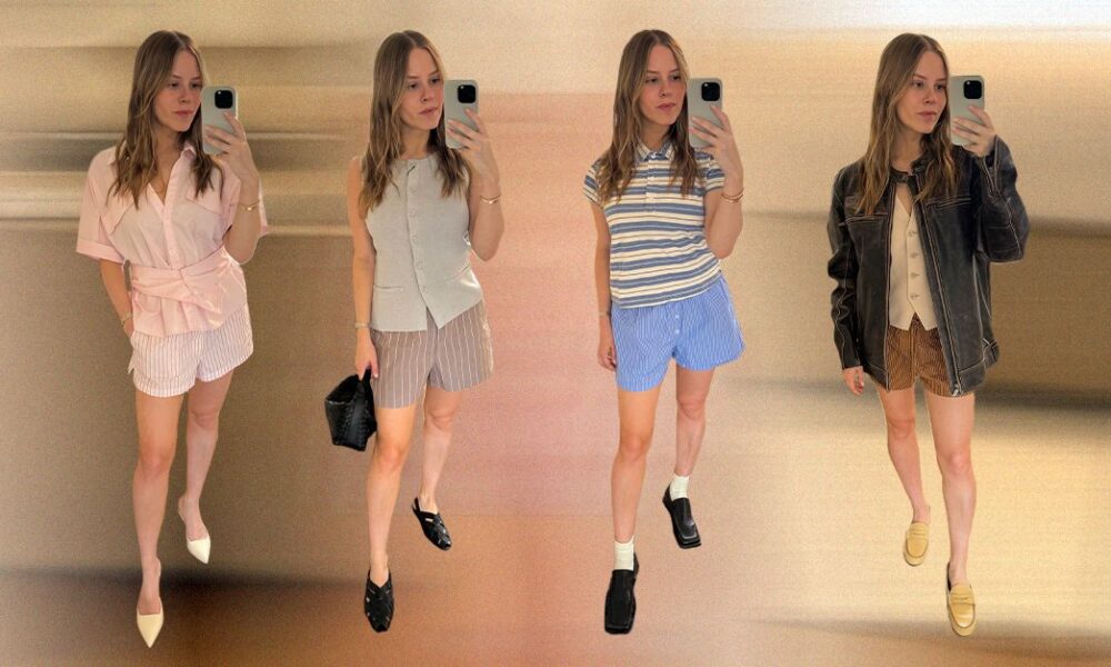 5 Pajama-Shorts Outfit Concepts to Strive This Season