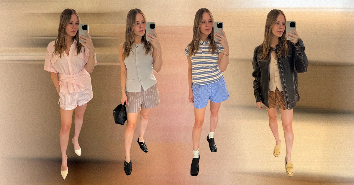 5 Pajama-Shorts Outfit Concepts to Strive This Season 5 Pajama-Shorts Outfit Concepts to Strive This Season