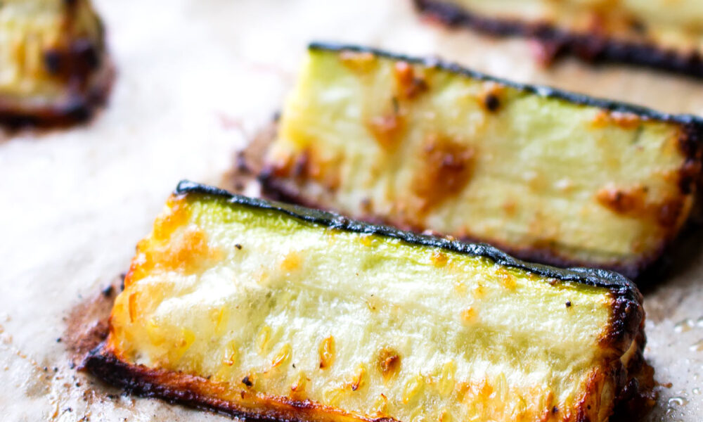 Baked Parmesan Zucchini Sticks Recipe