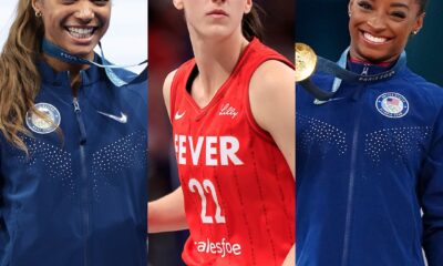 You’ll Flip Over Simone Biles, Gabby Thomas & Caitlin Clark’s Meet Up