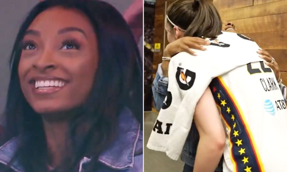 Simone Biles Meets Caitlin Clark After WNBA Star Break One other Report