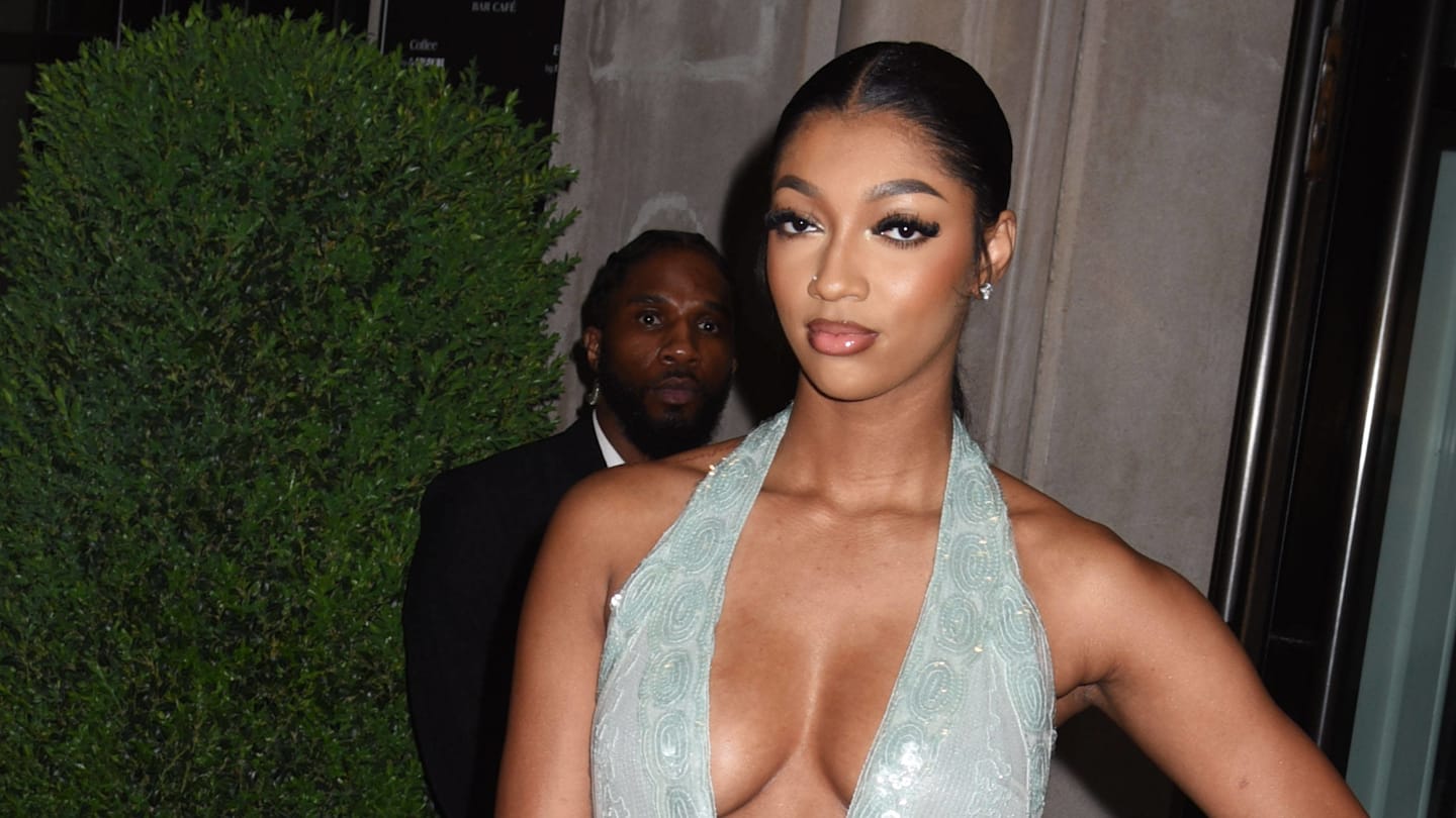 Angel Reese gushes over her personal informal model on Chicago Sky bench