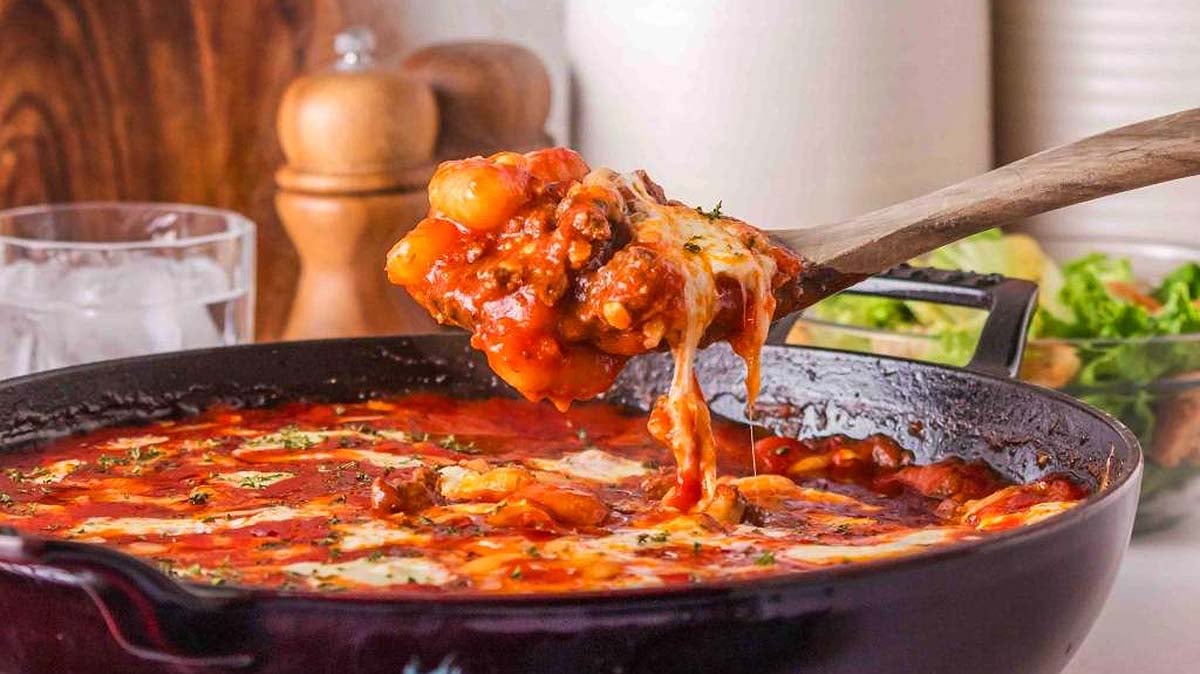 Baked Gnocchi Bolognese – xoxoBella