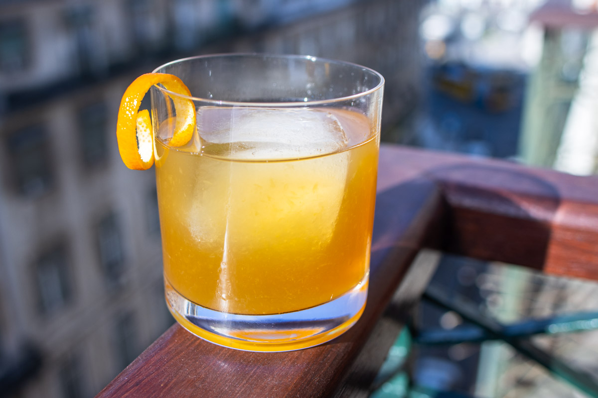 Maple Bourbon Smash: Candy and Boozy
