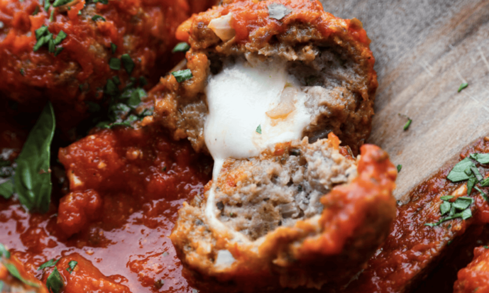 Mozzarella Stuffed Meatballs | The Recipe Critic