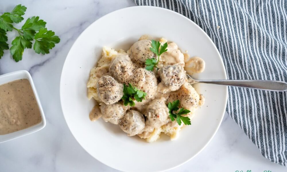 Wholesome Swedish Meatballs