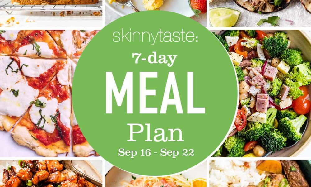 Free 7 Day Wholesome Meal Plan (Sept 16-22)