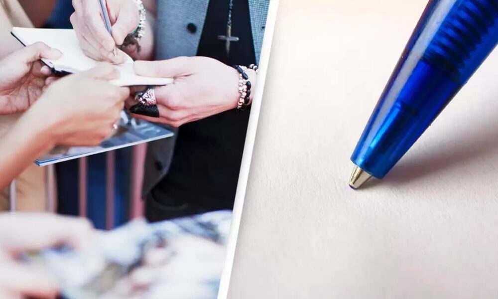 Followers suppose they’ve found out cause why some celebrities refuse to signal autographs with blue pen