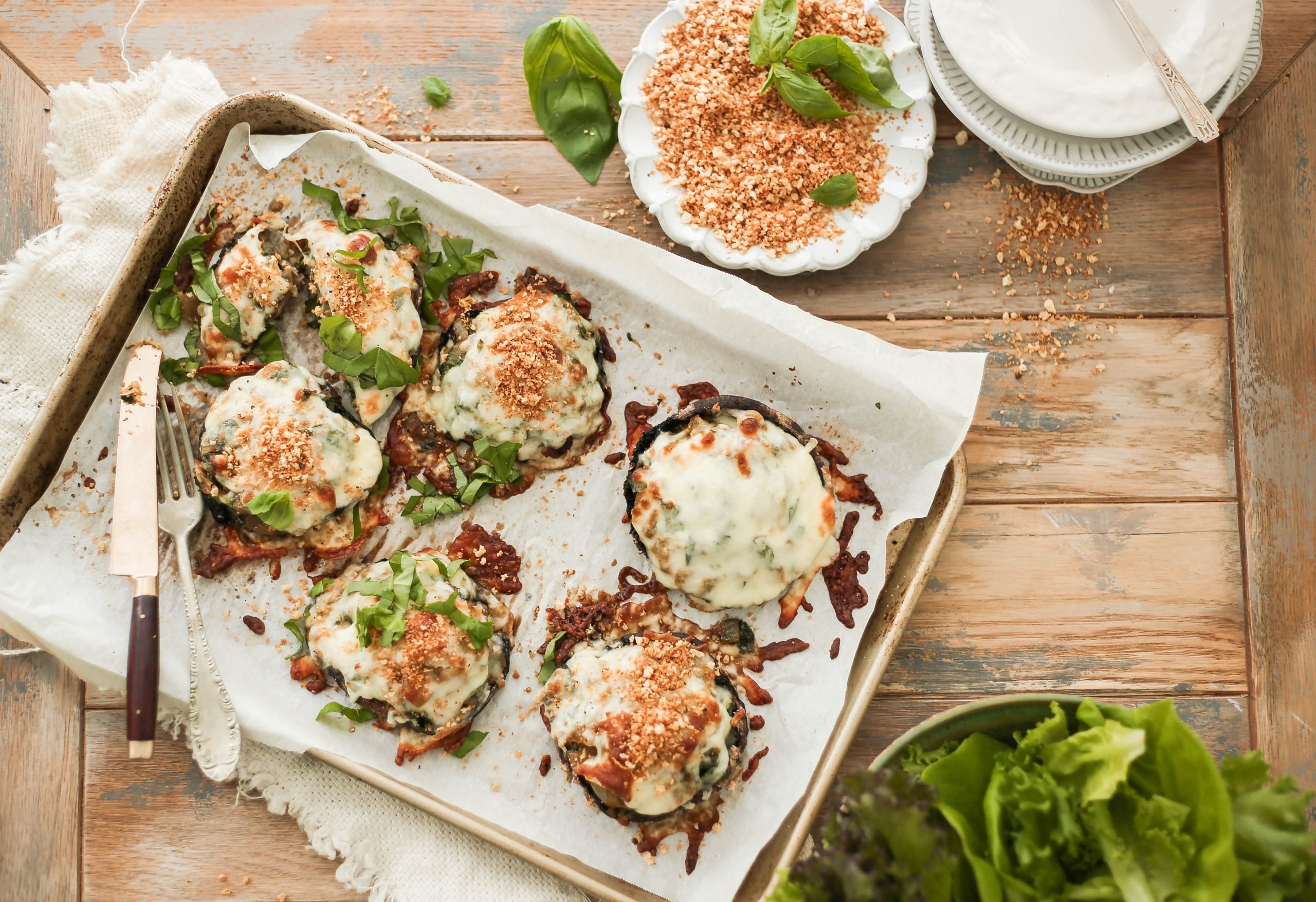 Stuffed Portobello Mushrooms: Your 5-Ingredient Repair