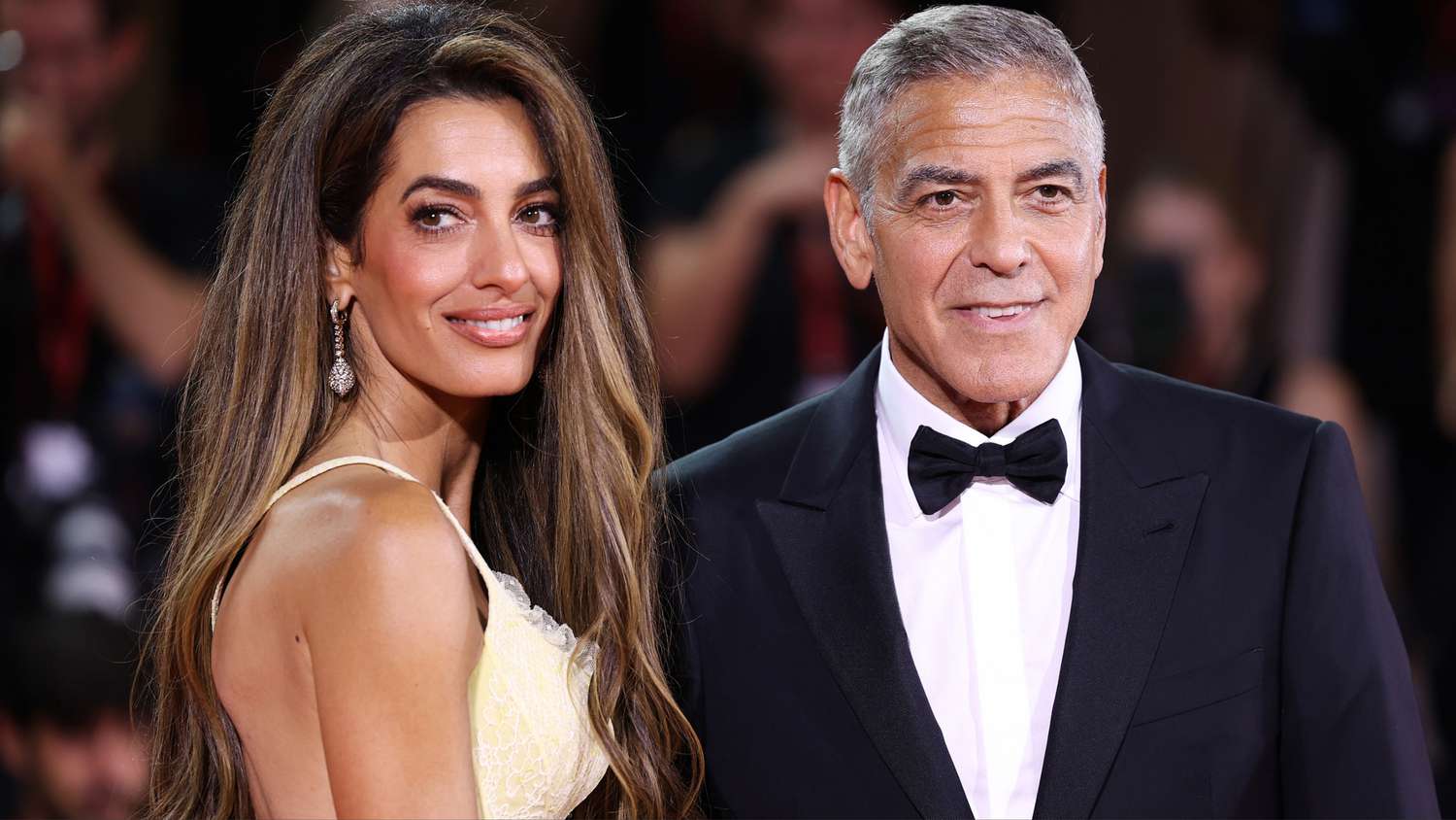 See Amal Clooney’s Butter Yellow Robe in Venice