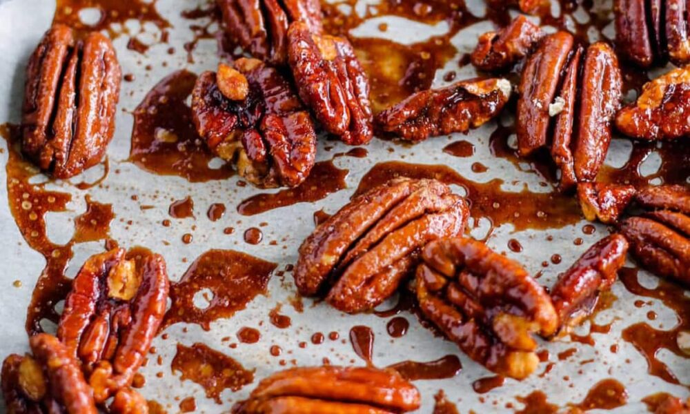 Candied Pecans with a Kick (You’ll Need Extra)